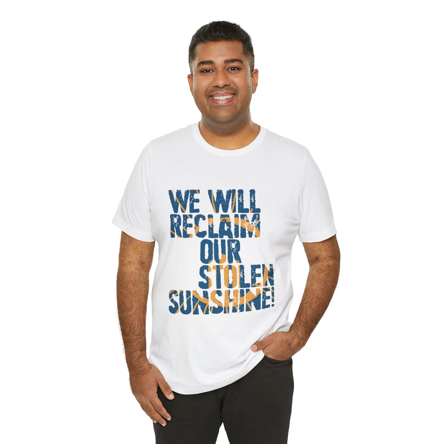 T-Shirt - aSD Teal Slogan T-Shirt