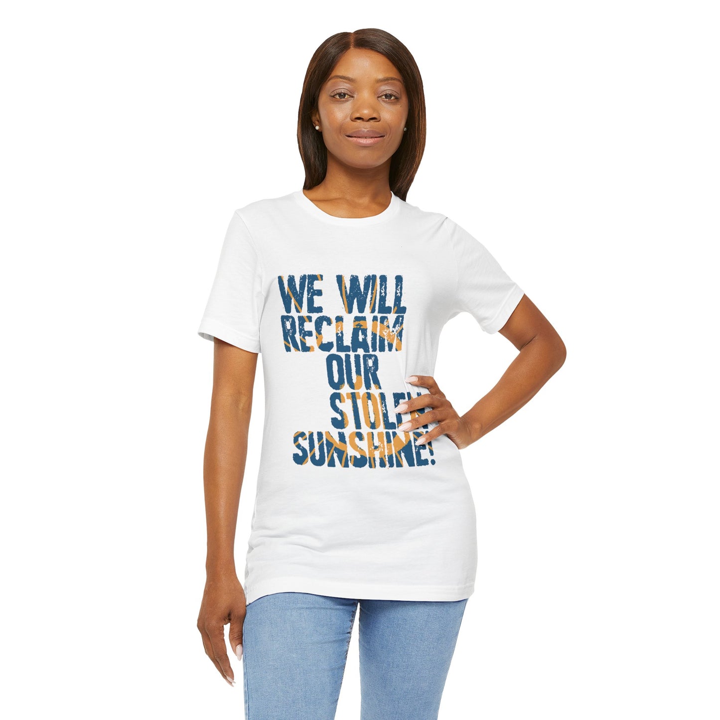 T-Shirt - aSD Teal Slogan T-Shirt