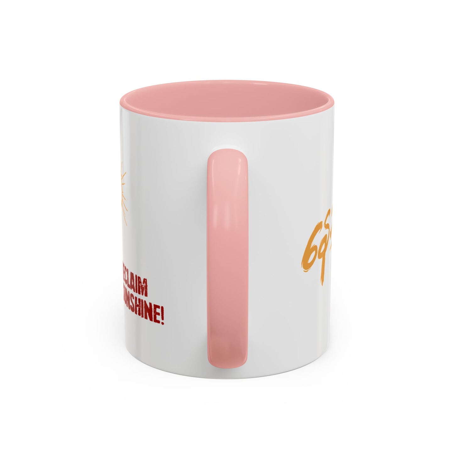 aSD Red Slogan Mug