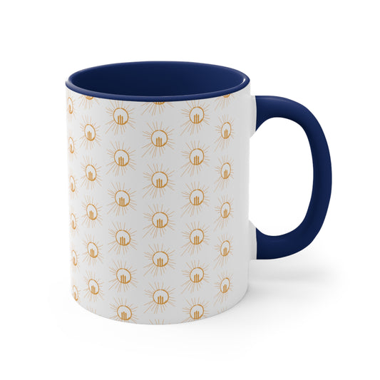 A Sunny Day Logo Accent Coffee Mug (11oz)
