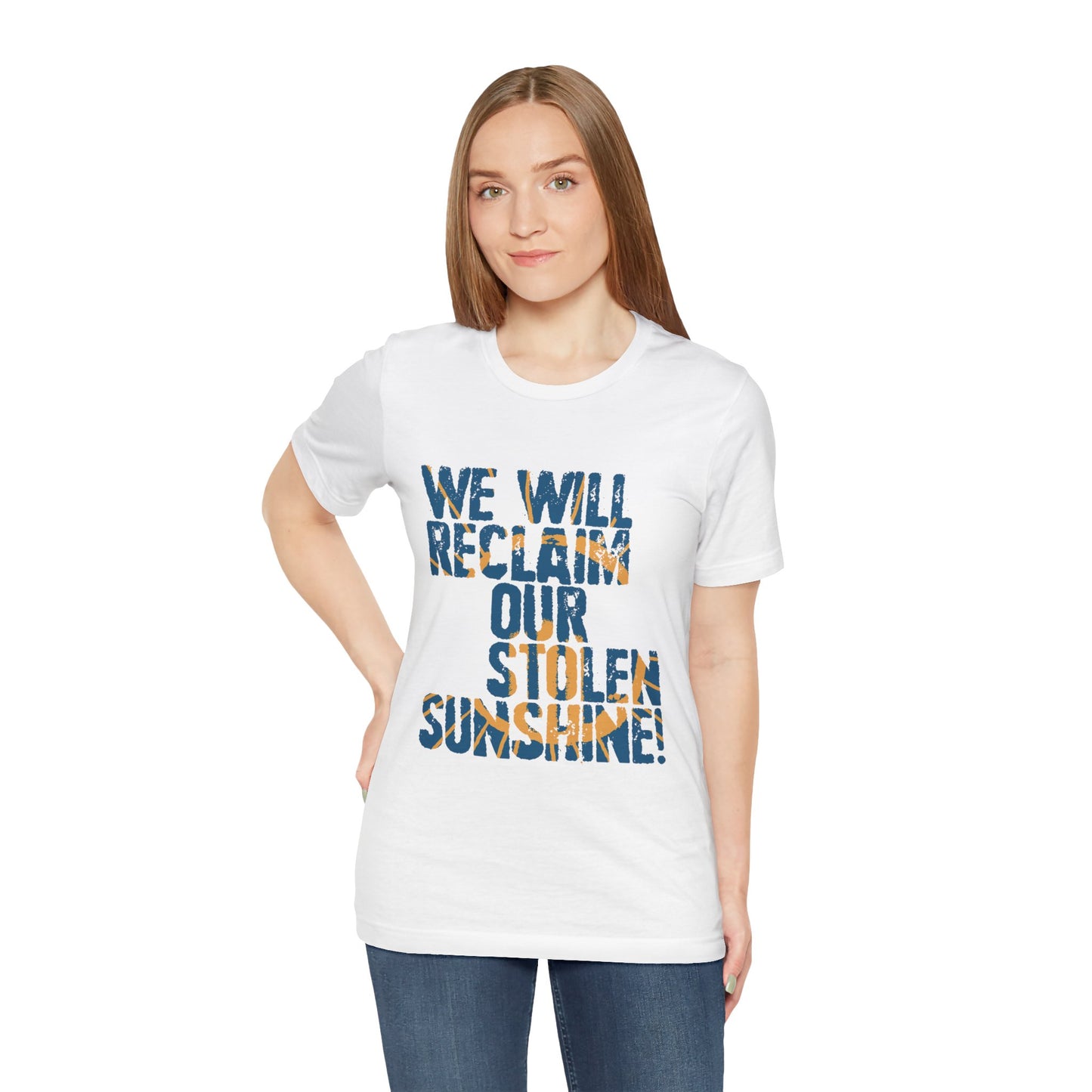 T-Shirt - aSD Teal Slogan T-Shirt