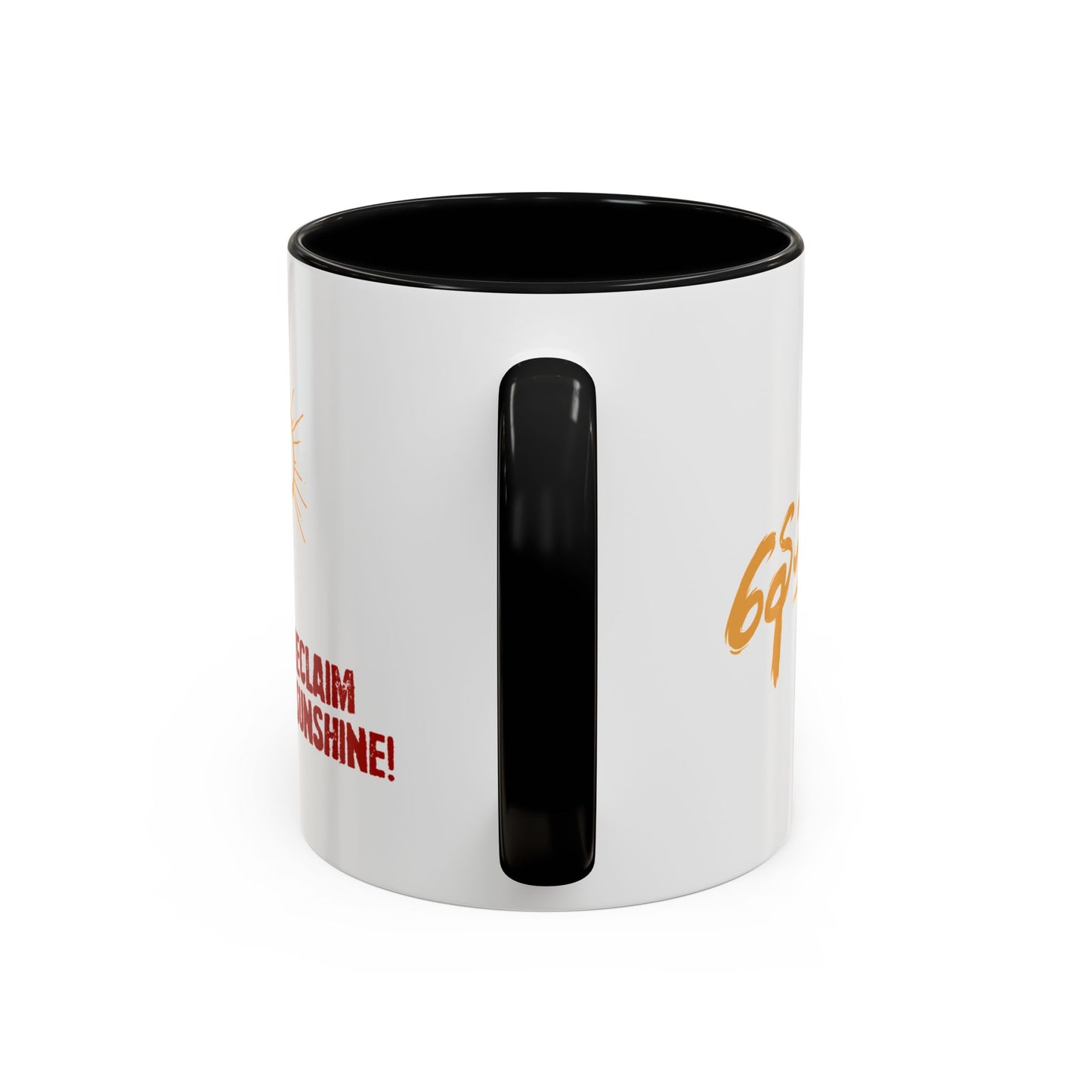 aSD Red Slogan Mug