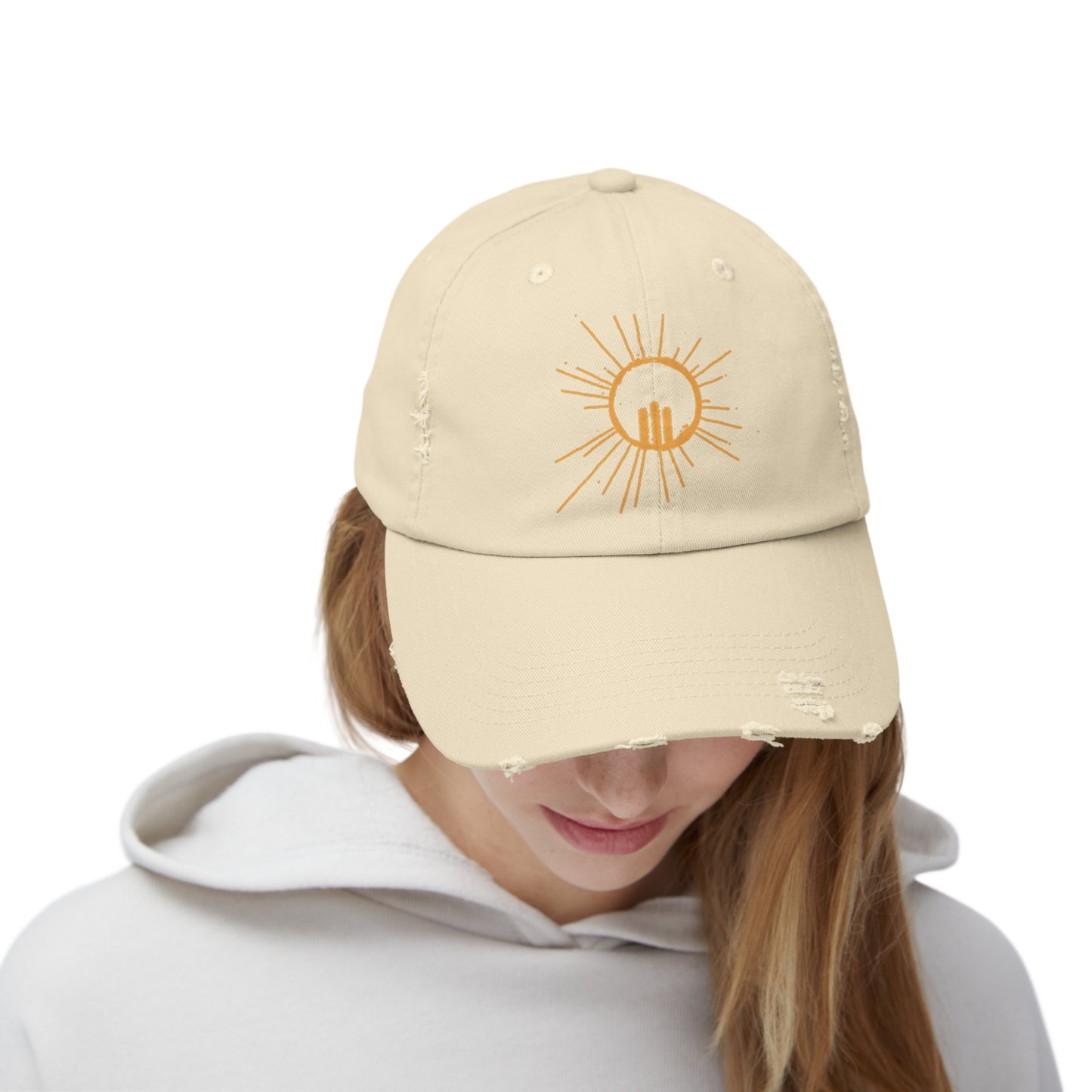 Hat - A Sunny Day Distressed Cap