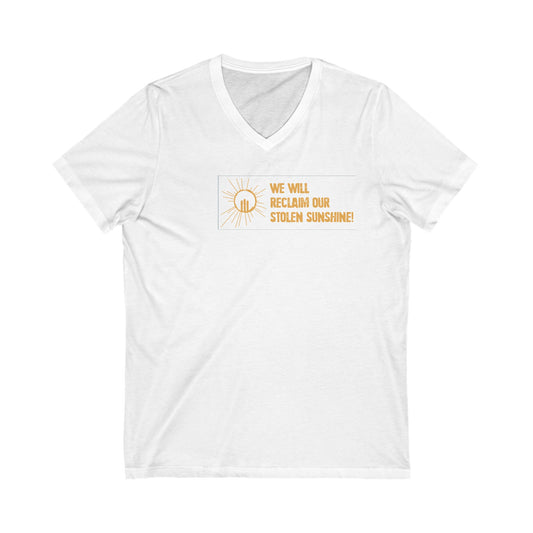 T-Shirt - A Sunny Day T-Shirt (V-Neck)