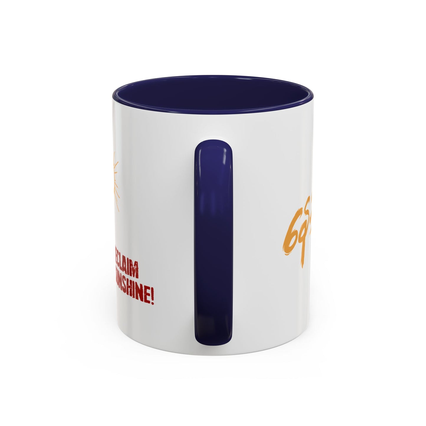 aSD Red Slogan Mug