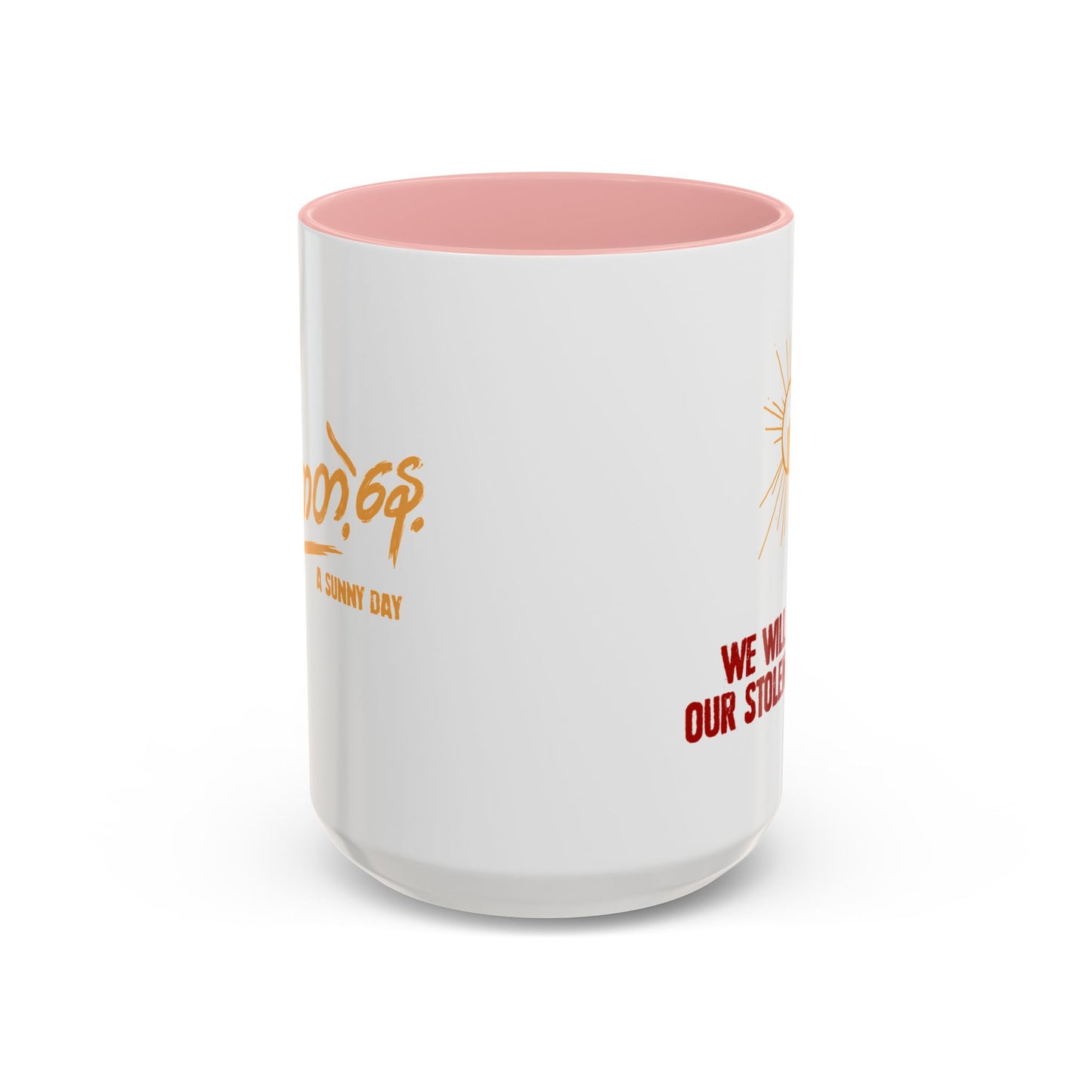 aSD Red Slogan Mug