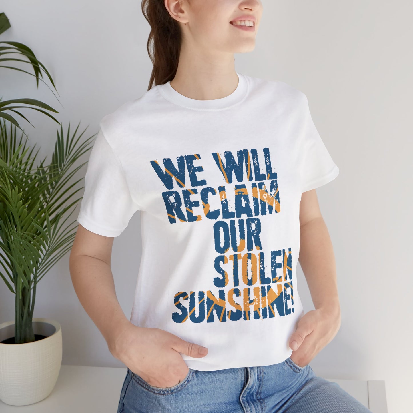 T-Shirt - aSD Teal Slogan T-Shirt