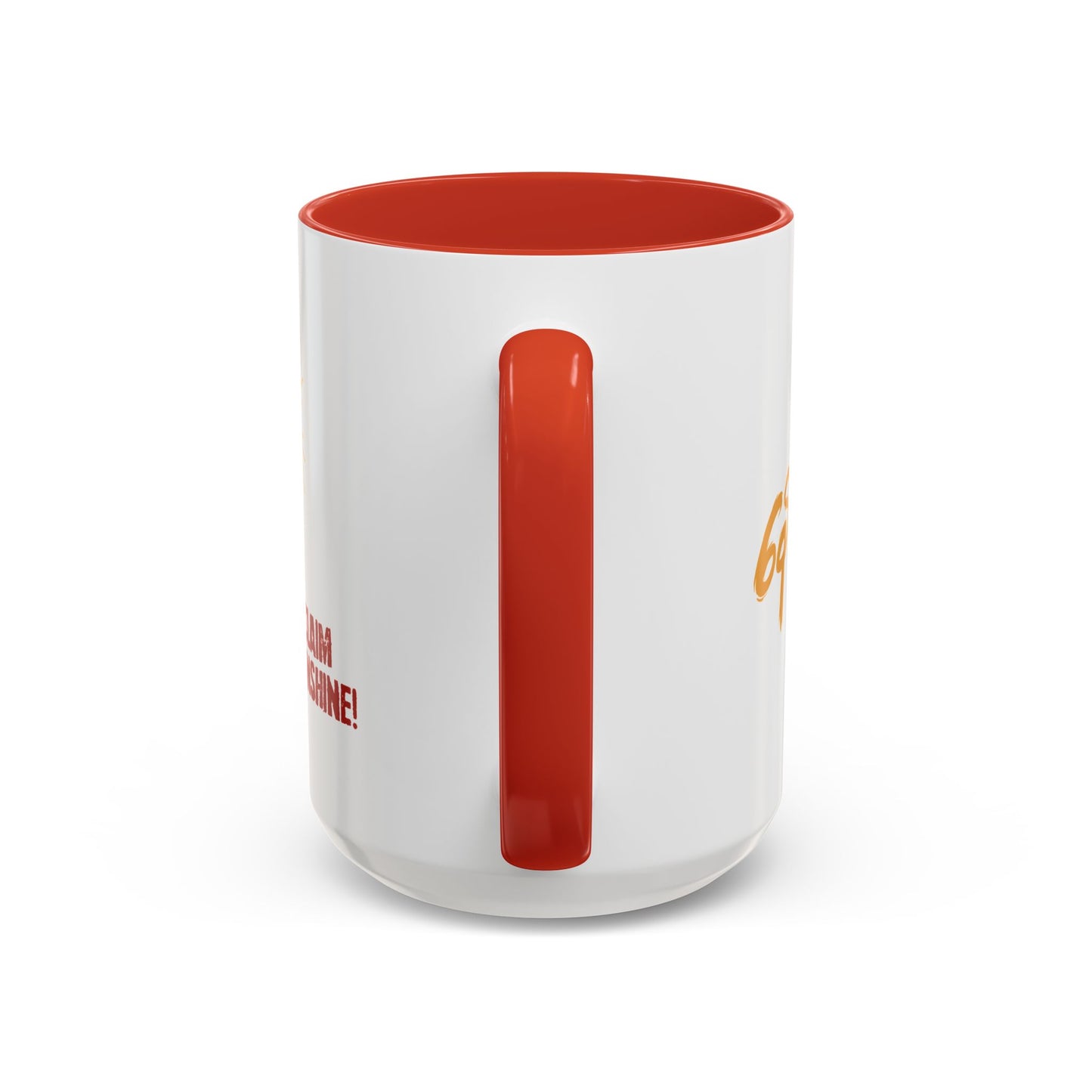 aSD Red Slogan Mug