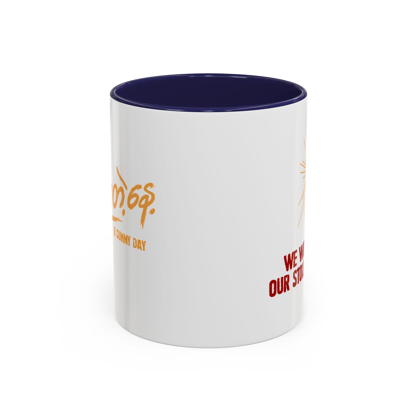 aSD Red Slogan Mug