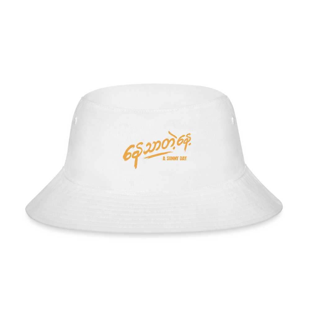 aSD Bucket Hat - white