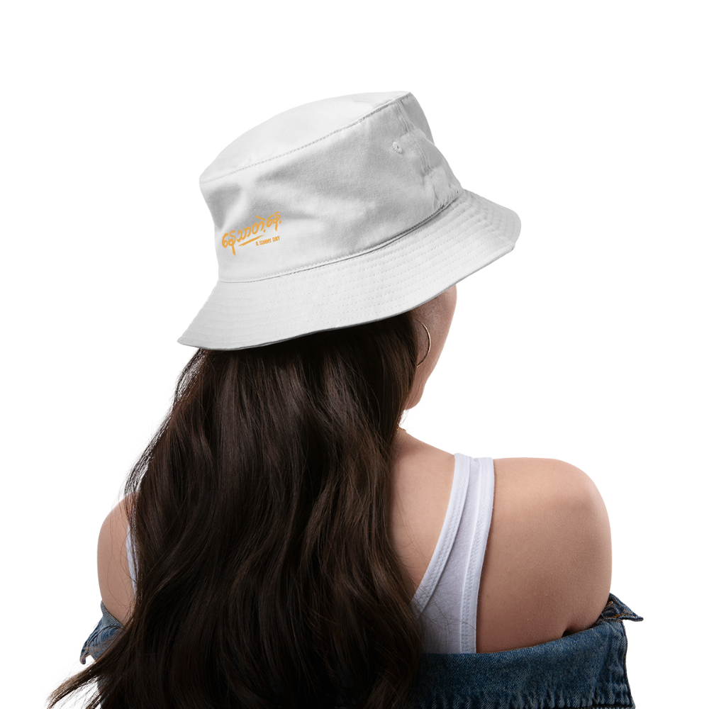 aSD Bucket Hat - white