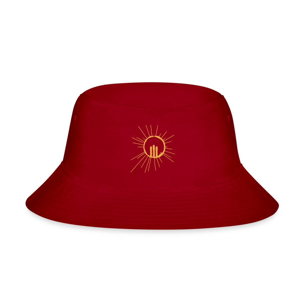 aSD Bucket Hat - red