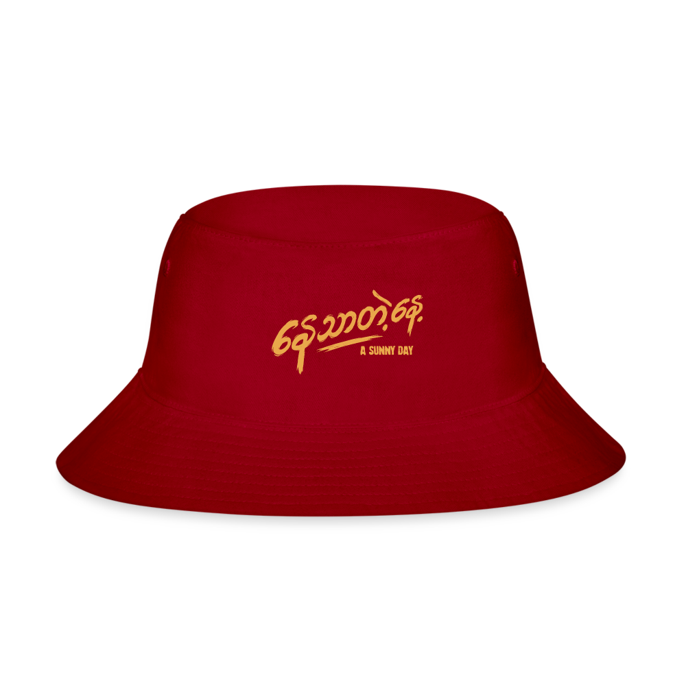 aSD Bucket Hat - red