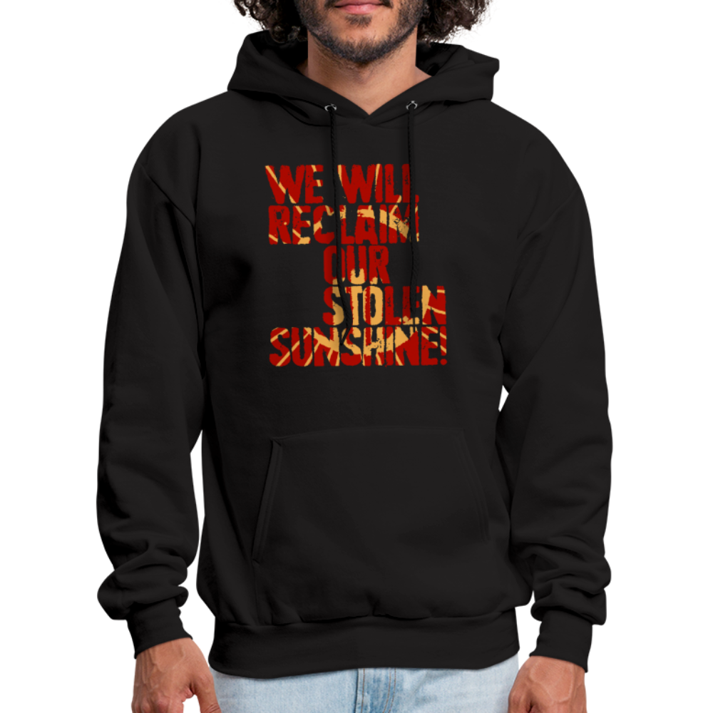 Hoodie - aSD Hoodie (Black with Red Slogan) - black