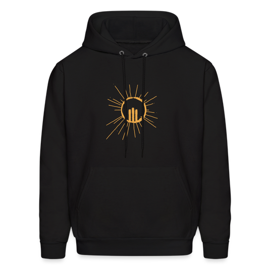 Hoodie - aSD Hoodie (Black with Yellow Slogan) - black