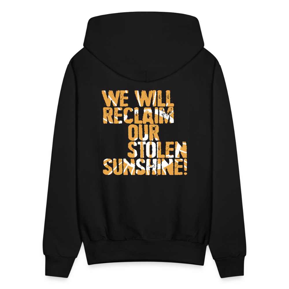 Hoodie - aSD Hoodie (Black with Yellow Slogan) - black